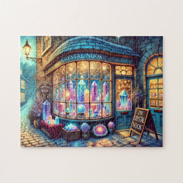 Puzzle Aventure de la boutique de pierres précieuses Crys (Horizontal)