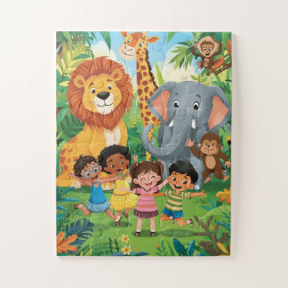 Puzzle Aventure Safari : Rencontrez les amis sauvages