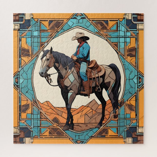 Puzzle Aventurier occidental 6 (Vertical)