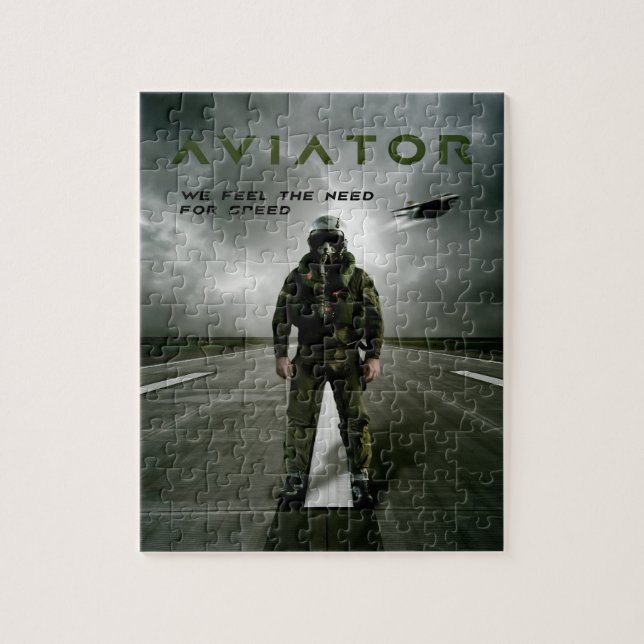 Puzzle Aviateur Fighter (Vertical)