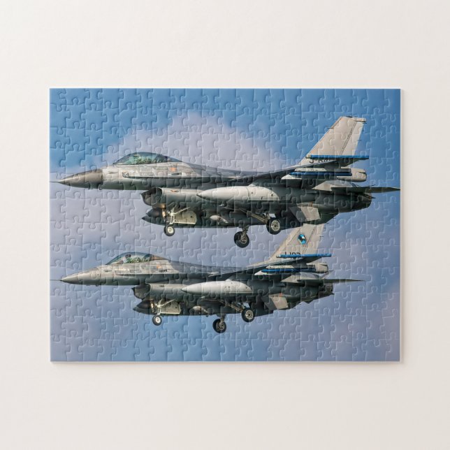 Puzzle Avion à réaction militaire (Horizontal)