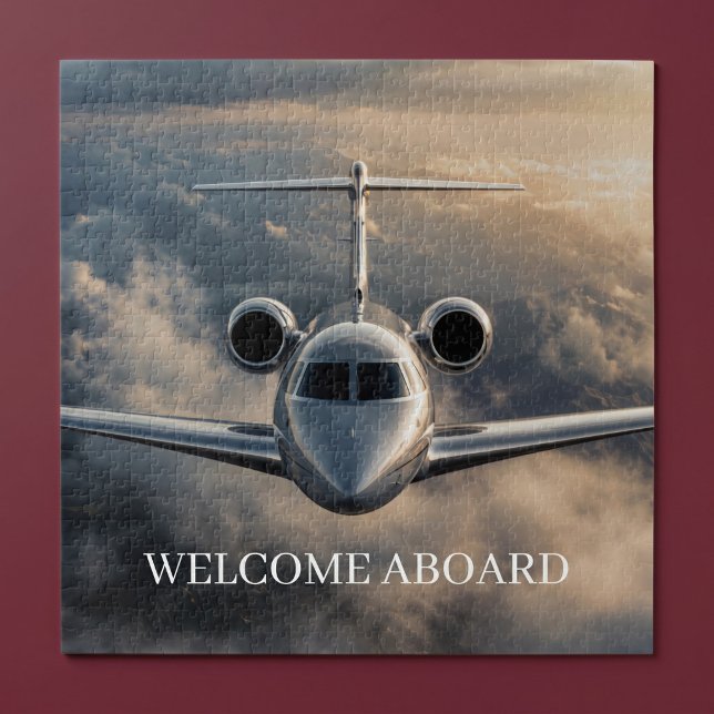 Puzzle Avion à réaction privé exécutif (Créateur téléchargé)