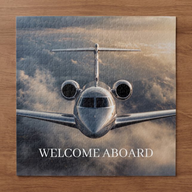 Puzzle Avion à réaction privé exécutif (Créateur téléchargé)