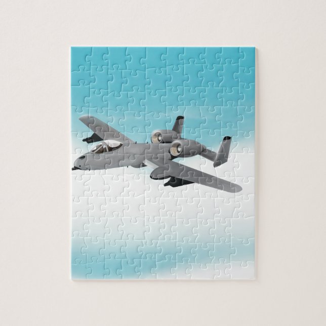 Puzzle Avion de combat A-10 (Vertical)