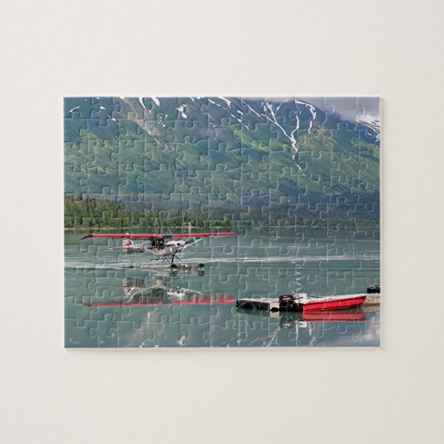 Puzzle Avion flottant, Trail Lake, Alaska (Horizontal)
