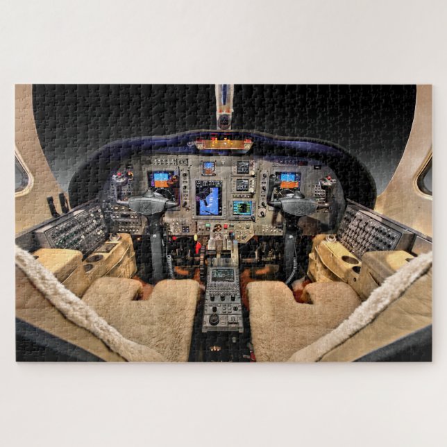 Puzzle Avion Jet Cockpit (Horizontal)