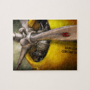 Puzzle Avion - Pilote - Hélice - Twin Wasp
