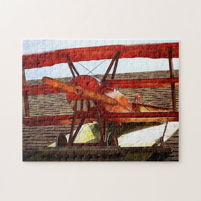 Puzzle Avion vintage par Shirley Taylor (Horizontal)