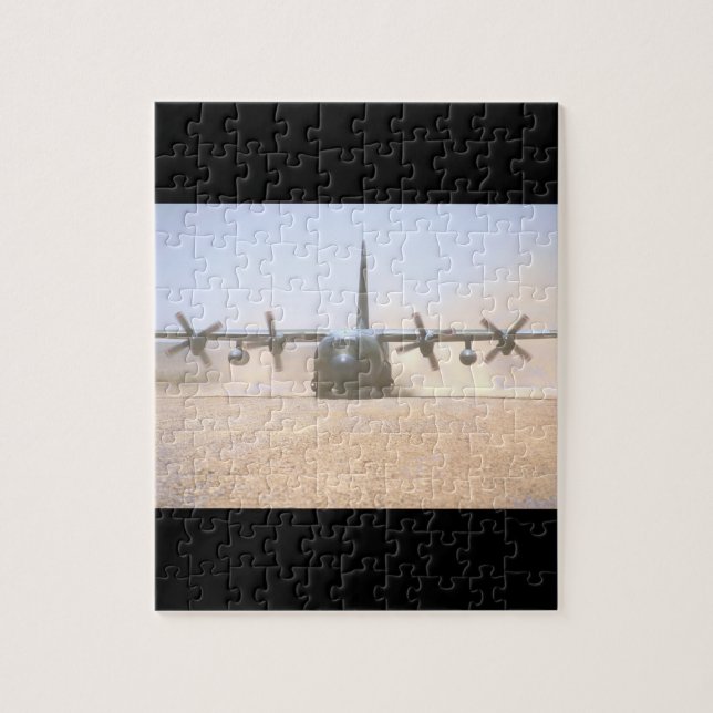 Puzzle Avions de C-130 Hercule Transport_Military (Vertical)