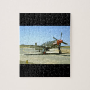 Puzzle Avions verts de Taxiing_WWII du mustang P51