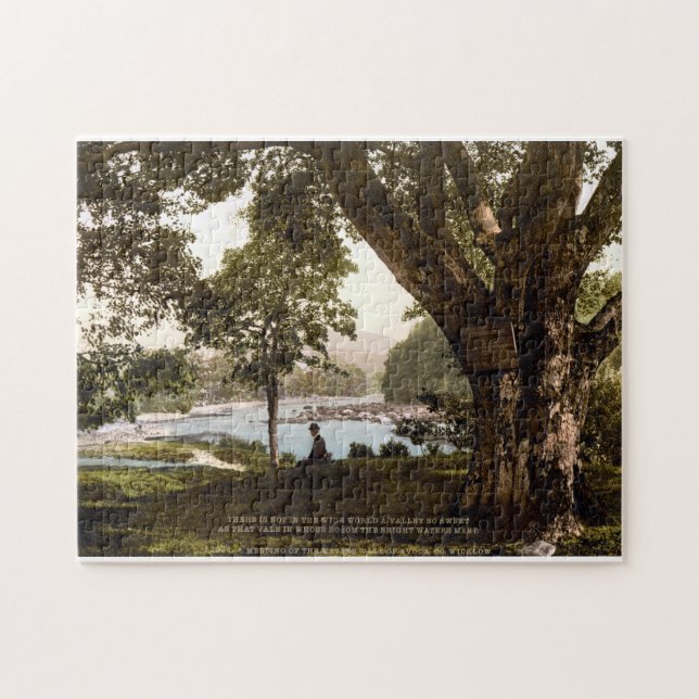 Puzzle Avoca Wicklow Irlande, poème Thomas Moore (Horizontal)