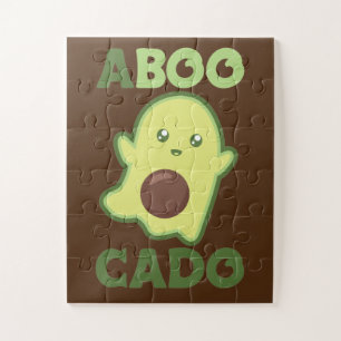 Puzzle Avocado Spirit Pour Halloween Drôle Avocados Jigsa