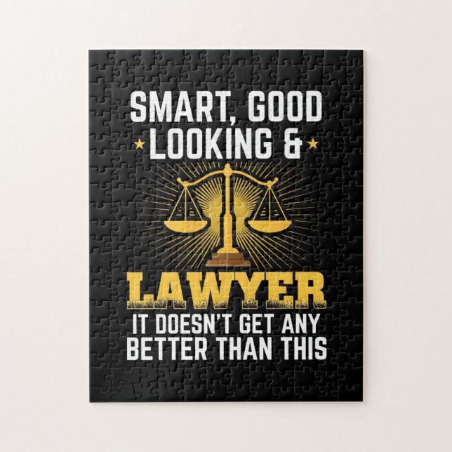 Puzzle Avocat intelligent et bon (Vertical)
