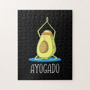 Puzzle Ayogado Avocado Yoga Lover