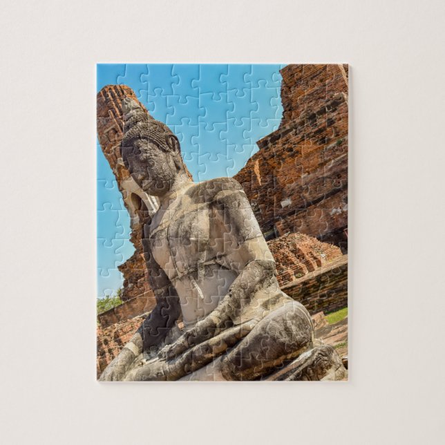 Puzzle Ayutthaya en Thaïlande (Vertical)