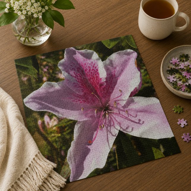 Puzzle Azalée rose (Créateur téléchargé)