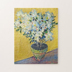 Puzzle Azalées blanches dans le Art Pot Monet