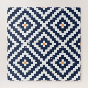 Puzzle Aztec Navajo, Motif ethnique sans mer