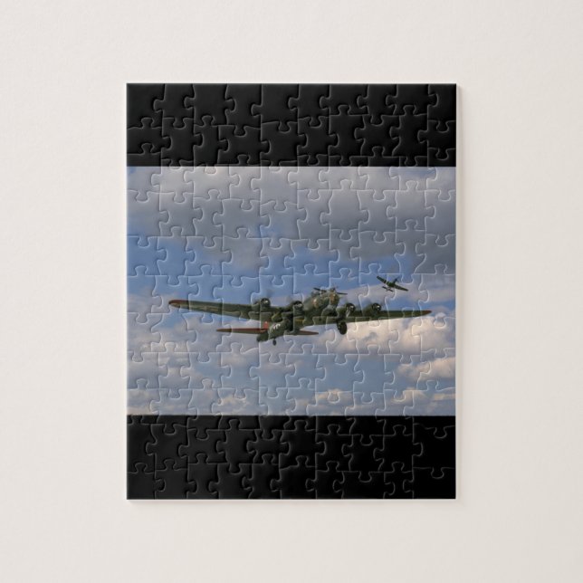 Puzzle B17, bons avions d'Angle_WWII d'avant (Vertical)