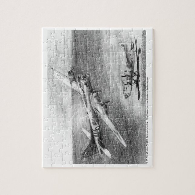 Puzzle (B-17) Forteresse volant (Vertical)