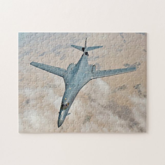 Puzzle B-1B Bombardement des ailes en vol balayées complè (Horizontal)