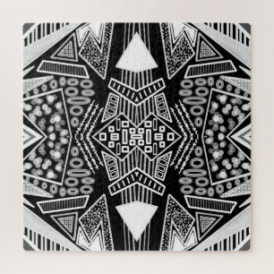 Puzzle B Et W Runway Motif Inspiré