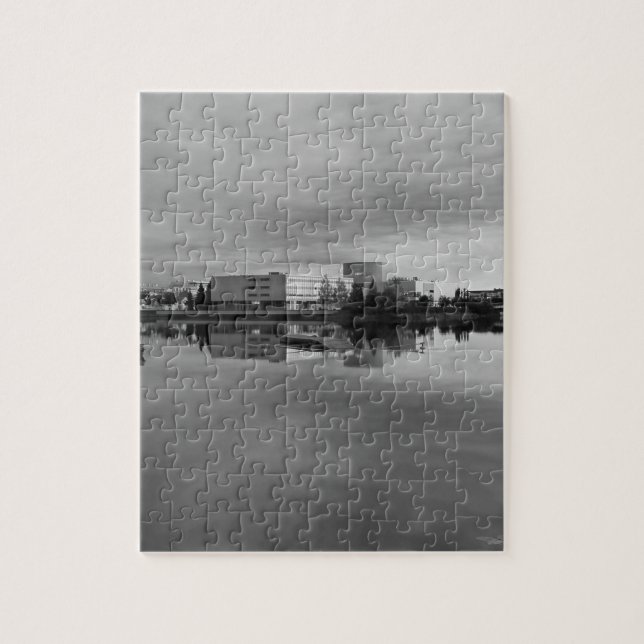 Puzzle B&W Oulu 2 (Vertical)