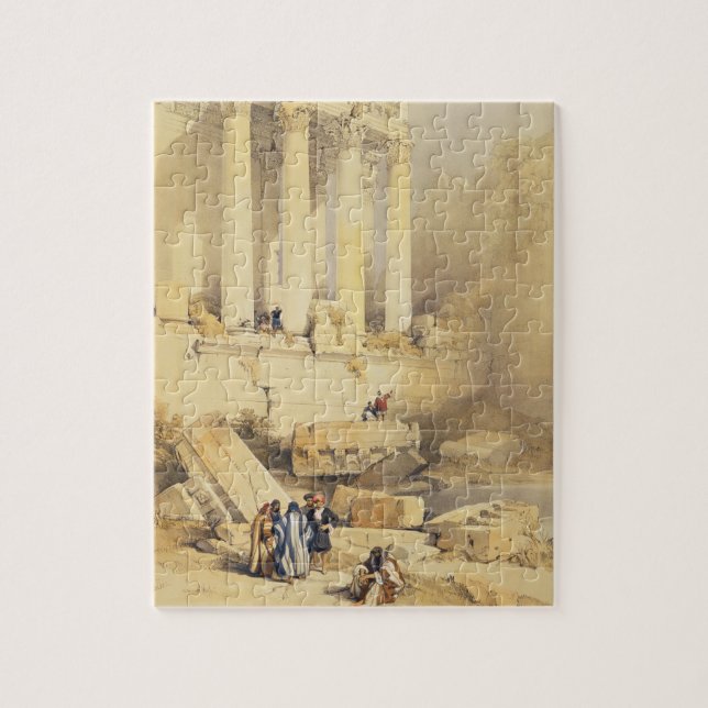 Puzzle Baalbec, plaquent 79 du volume II 'de la Terre (Vertical)