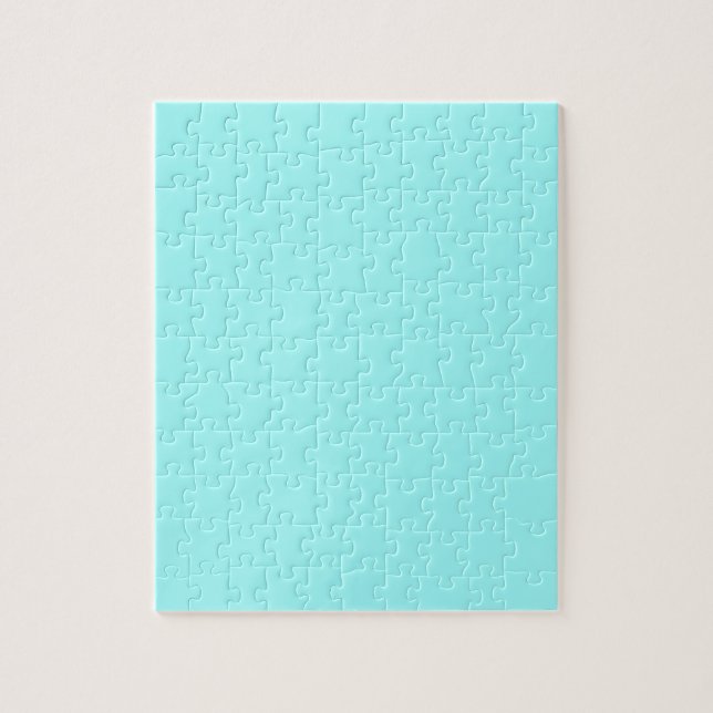 Puzzle Baby Blue Color Customisé Designer (Vertical)