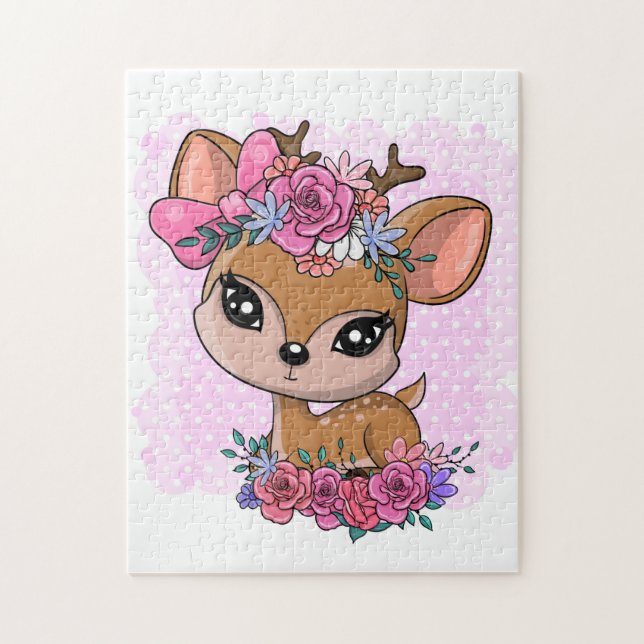 Puzzle Baby Deer (Vertical)