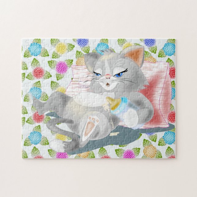 Puzzle Baby Kitten (Horizontal)