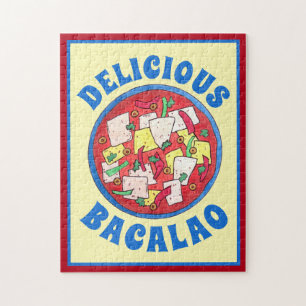 Puzzle Bacalao Cuisine portoricaine Morue Salée Poisson S