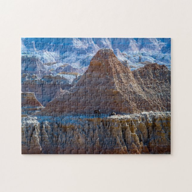 Puzzle Badlands Dakota du Nord. (Horizontal)