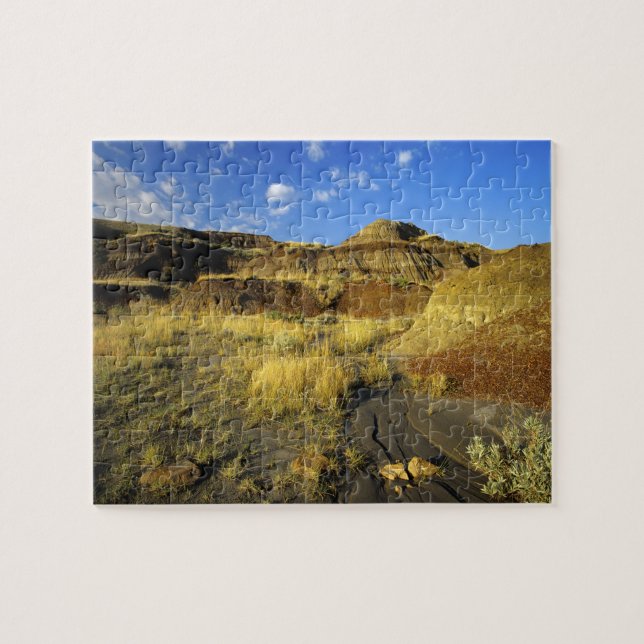 Puzzle Badlands du parc provincial Dinosaur en Alberta, (Horizontal)