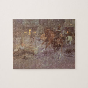 Puzzle Bagarre au Roundup Saloon par Bill Gollings