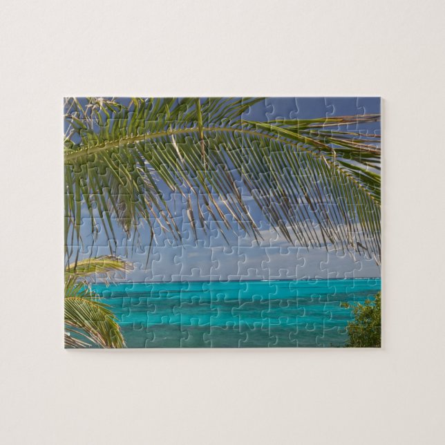 Puzzle BAHAMAS, Abacos, Loyalist Cays, Man O'War Cay : (Horizontal)