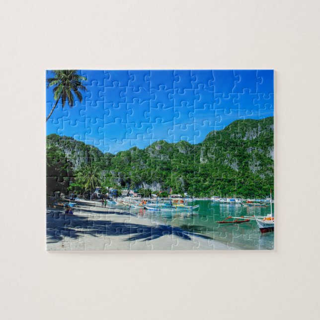 Puzzle Baie de El Nido Plage (Horizontal)