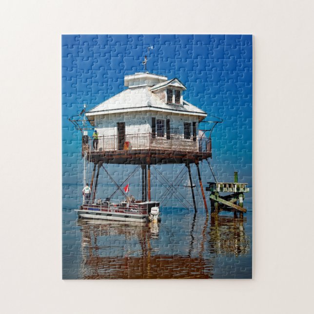 Puzzle Baie de Mobile Alabama. (Vertical)