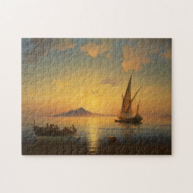 Puzzle Baie de Naples - Ivan Aivazovsky - paysage marin (Horizontal)