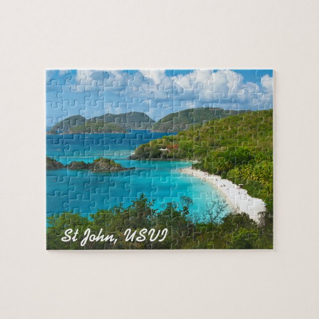 Puzzle Baie de tronc, St John USVI (Horizontal)