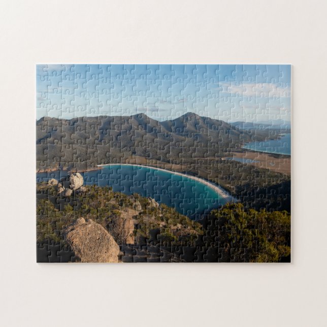 Puzzle Baie de Wineglass, Tasmanie, 252 pièces (Horizontal)