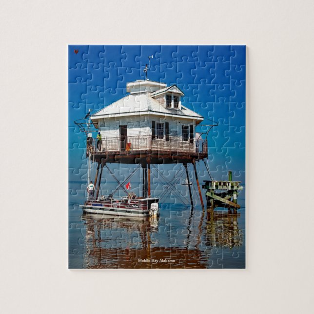 Puzzle Baie Mobile Alabama (Vertical)