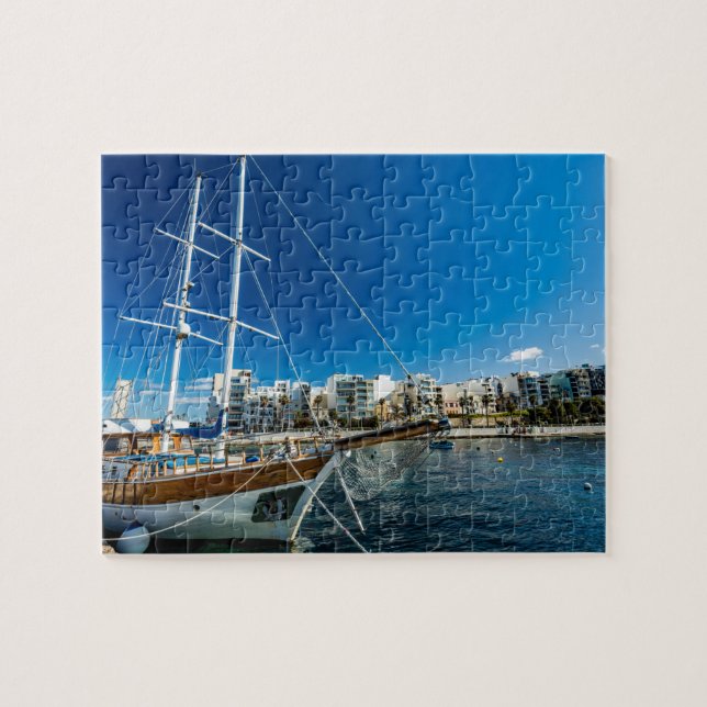 Puzzle Baie Saint-Paul, Malte (Horizontal)