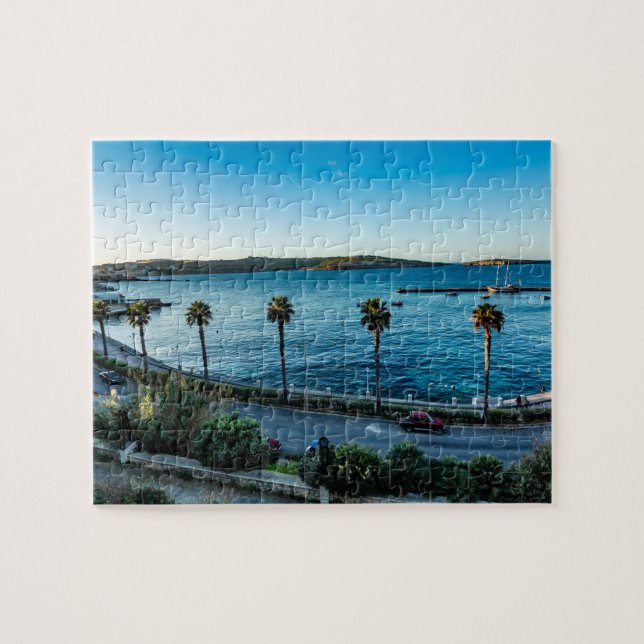 Puzzle Baie Saint-Paul, Malte (Horizontal)