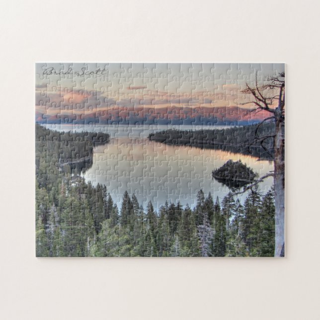Puzzle Baie verte le lac Tahoe (Horizontal)