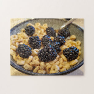 Puzzle Baies noires dans les céréales