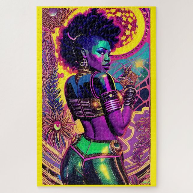 Puzzle Baigné dans la poussière d'étoiles mourantes (Vertical)