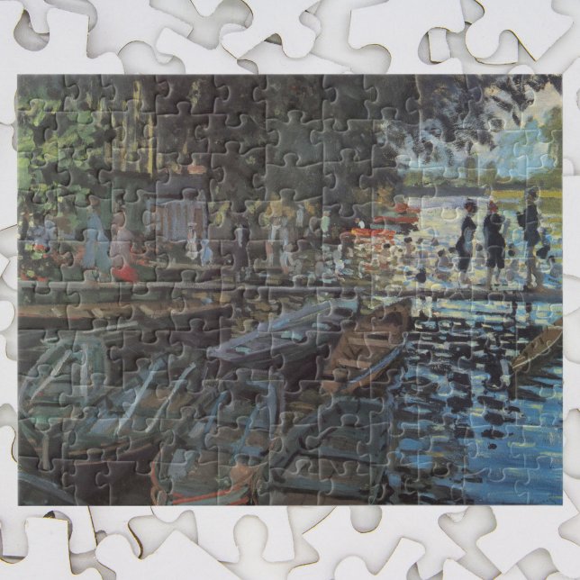 Puzzle Baigneurs à La Grenouillère par Claude Monet (Créateur téléchargé)