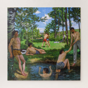 Puzzle Baignoires   Frédéric Bazille