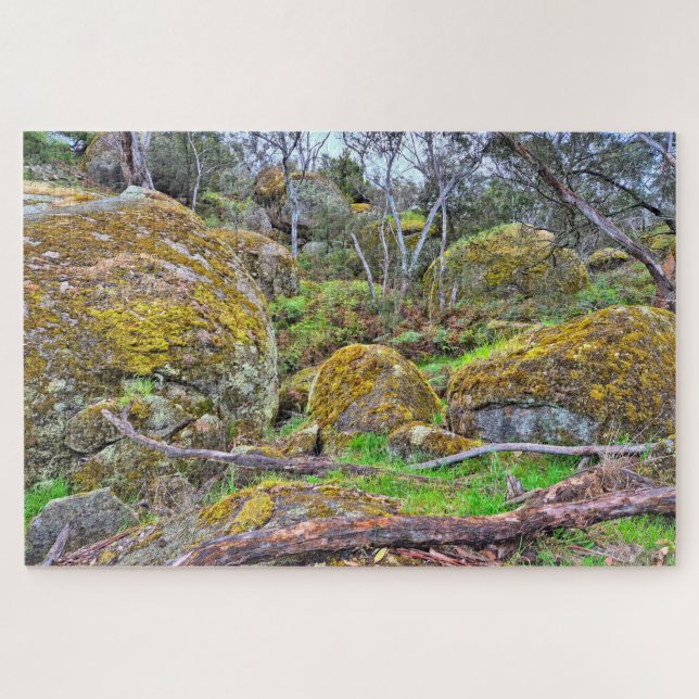 Puzzle Bailey's Rocks blocs de granit, Australie (Horizontal)